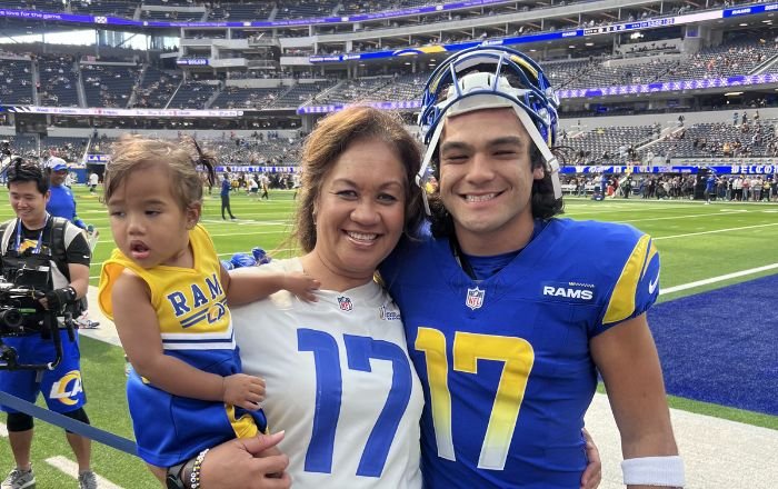 Penina Nacua and Puka Nacua's Close Relationship